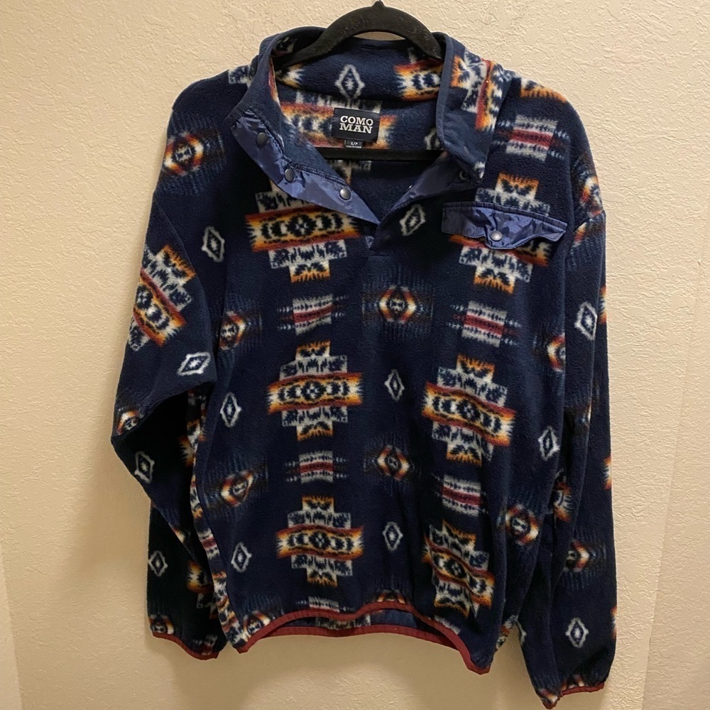 Como Man Southwestern Fleece